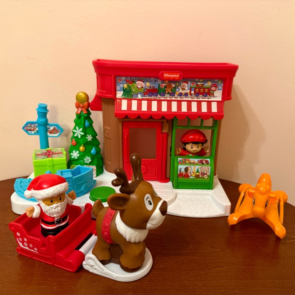 Fisher-Price Little People Christmas Wonderland Toddler Playset